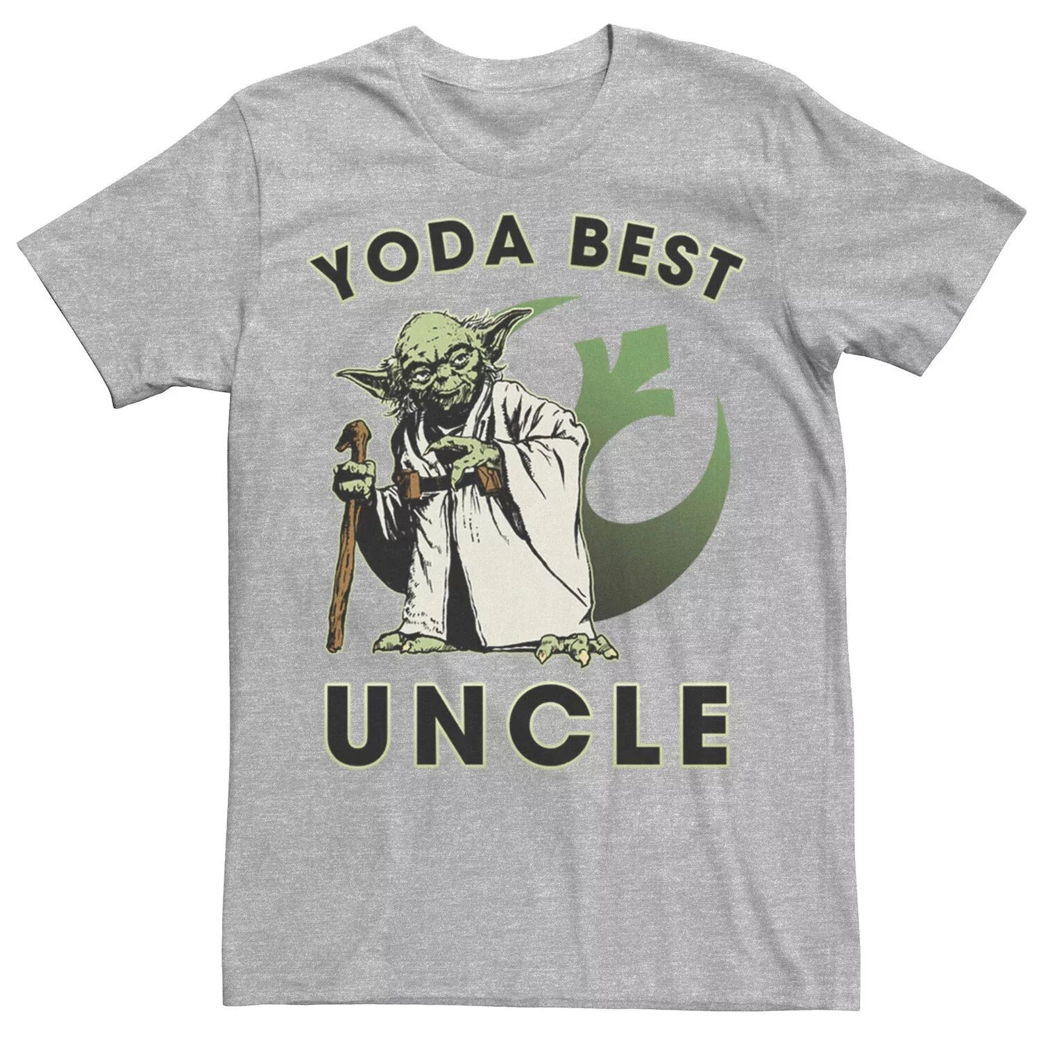 Мужская футболка с логотипом Yoda Best Uncle Rebel Star Wars
Мужская футболка с логотипом Yoda Best Uncle Rebel Star Wars