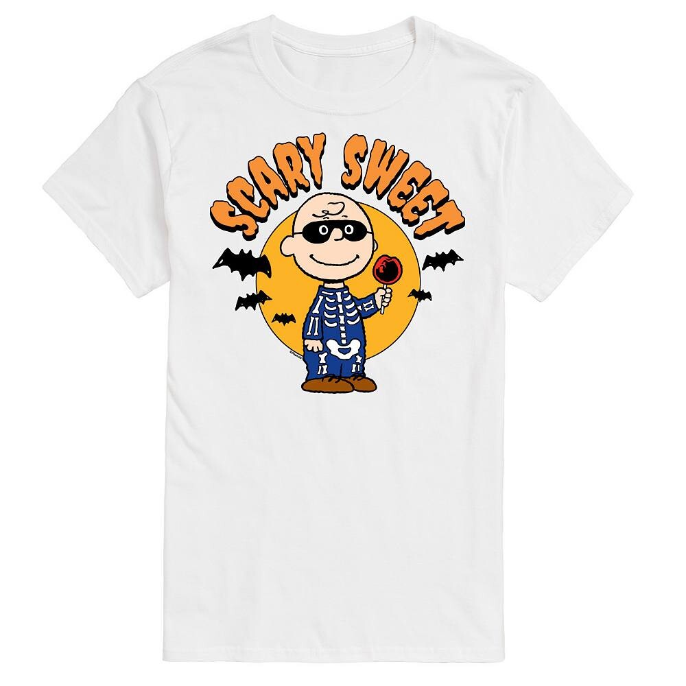 Мужская футболка Peanuts Charlie Brown Scary Sweet с рисунком Licensed Character, белый
Мужская футболка Peanuts Charlie Brown Scary Sweet с рисунком Licensed Character, белый