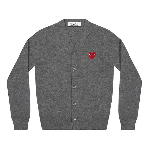 Кардиган COMME des GARCONS PLAY Cardigan Red Emblem 'Grey' AZ-N008-051-3, серый
Кардиган COMME des GARCONS PLAY Cardigan Red Emblem 'Grey' AZ-N008-051-3, серый