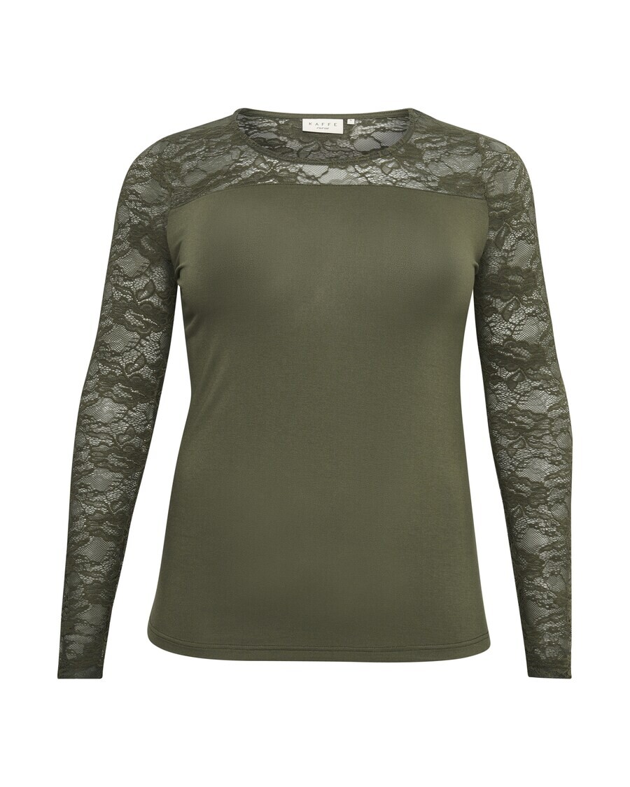 Лонгслив KAFFE CURVE Shirt laura, оливковый
Лонгслив KAFFE CURVE Shirt laura, оливковый