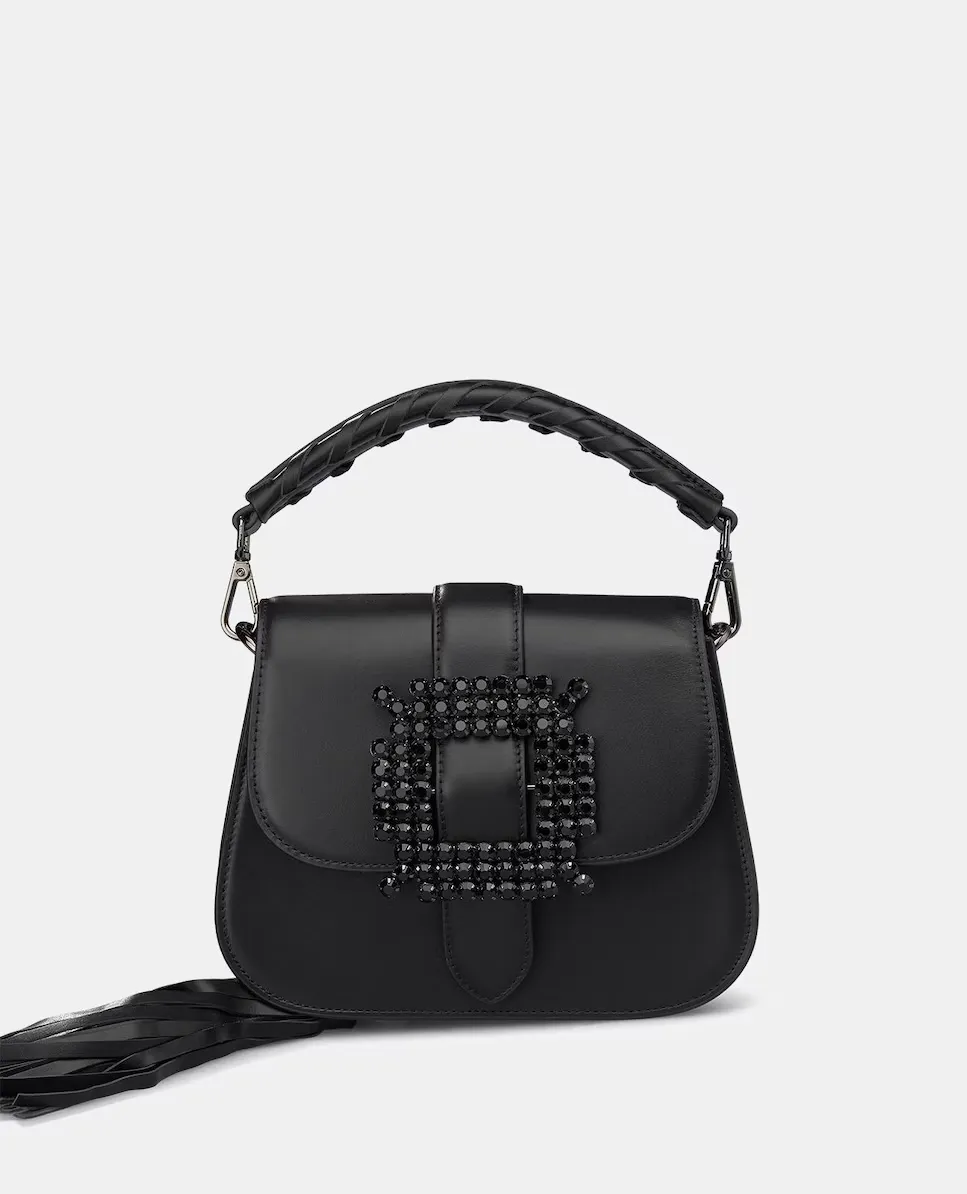 Женская кожаная сумка через плечо с квадратной деталью со стразами Alma en Pena, чёрный, Черный, Женская кожаная сумка через плечо с квадратной деталью со стразами Alma en Pena, чёрный
Женская кожаная сумка через плечо с квадратной деталью со стразами Alma en Pena, чёрный, Черный, Женская кожаная сумка через плечо с квадратной деталью со стразами Alma en Pena, чёрный