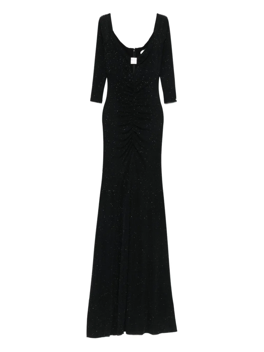 Платье макси с рукавами три четверти и блестками Nissa, черный
Платье макси с рукавами три четверти и блестками Nissa, черный