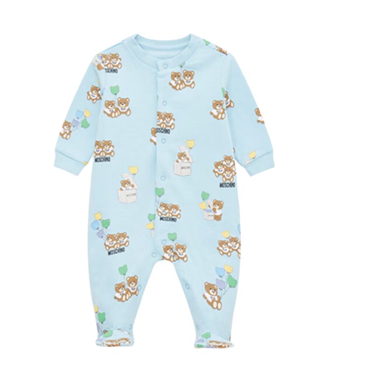 Комбинезон Teddy Zoo для младенцев и малышей MOSCHINO, светло-голубой
Комбинезон Teddy Zoo для младенцев и малышей MOSCHINO, светло-голубой