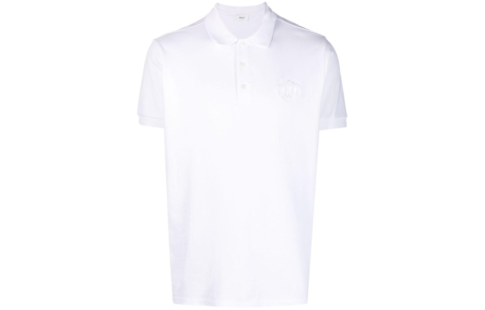 Поло с вышитым логотипом BALLY, белый
Поло с вышитым логотипом BALLY, белый