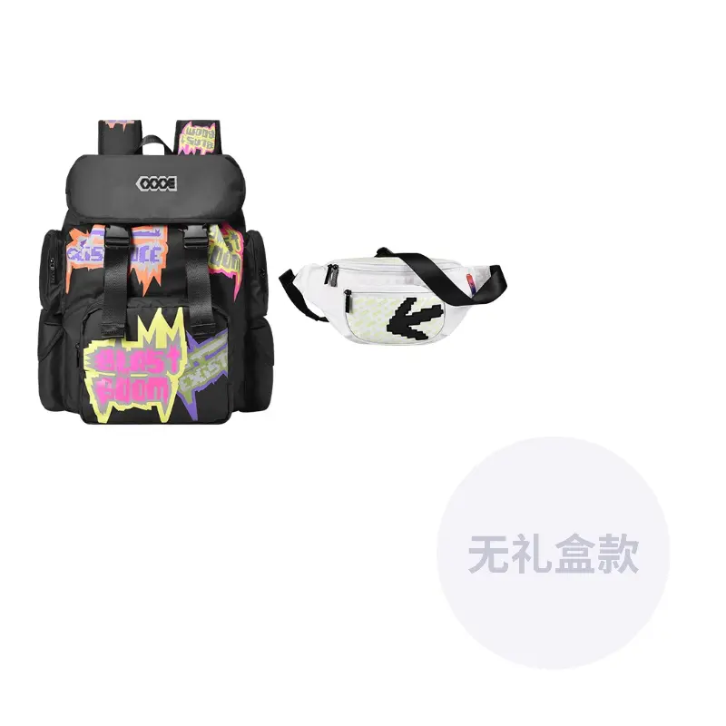 COEXISTENCE Полиэстеровый рюкзак для баскетбола унисекс черный мультиколор, Combo 1
COEXISTENCE Полиэстеровый рюкзак для баскетбола унисекс черный мультиколор, Combo 1