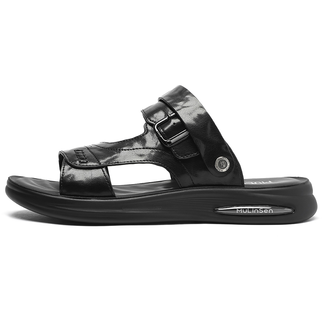 Mulinsen Пляжные сандалии мужские черные, цвет Black
Mulinsen Пляжные сандалии мужские черные, цвет Black