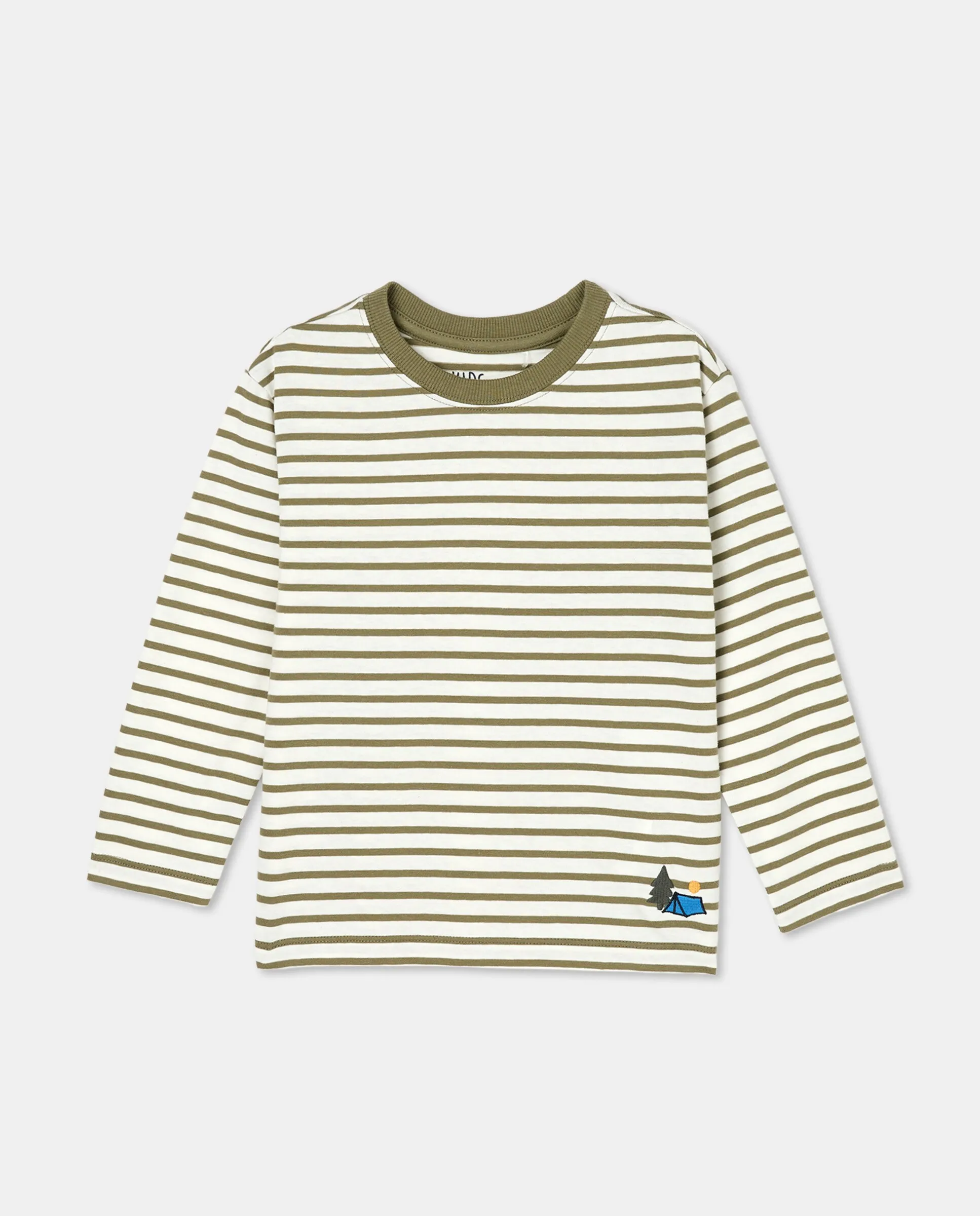 Детская футболка с длинным рукавом в полоску Kids El Corte Inglés, зеленый
Детская футболка с длинным рукавом в полоску Kids El Corte Inglés, зеленый