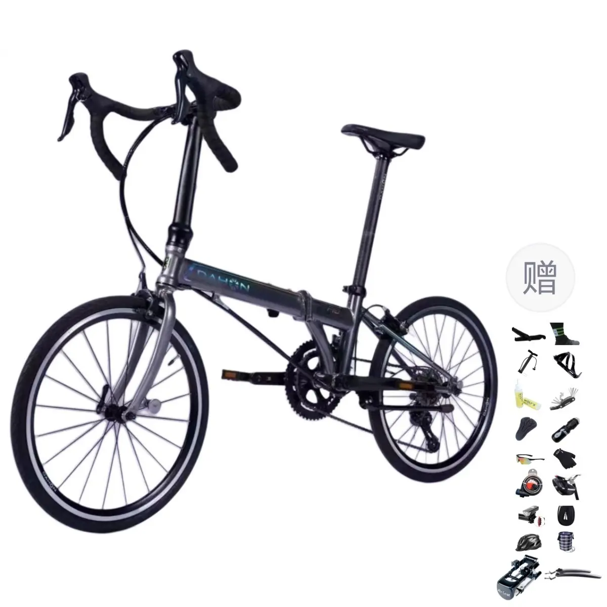 Складной велосипед KDC083 из хромомолибденовой стали, V-brake, унисекс DAHON
Складной велосипед KDC083 из хромомолибденовой стали, V-brake, унисекс DAHON