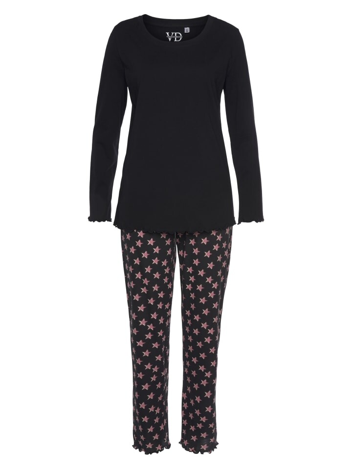 Пижама VIVANCE DREAMS, цвет schwarz-pink
Пижама VIVANCE DREAMS, цвет schwarz-pink