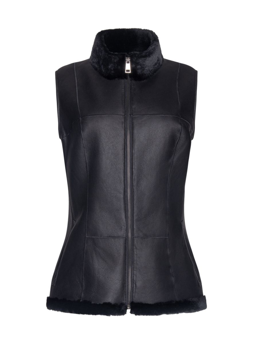 Жилет из искусственной овчины с воротником-стойкой Made For Generations Ultralite на молнии WOLFIE FURS, цвет True Black
Жилет из искусственной овчины с воротником-стойкой Made For Generations Ultralite на молнии WOLFIE FURS, цвет True Black