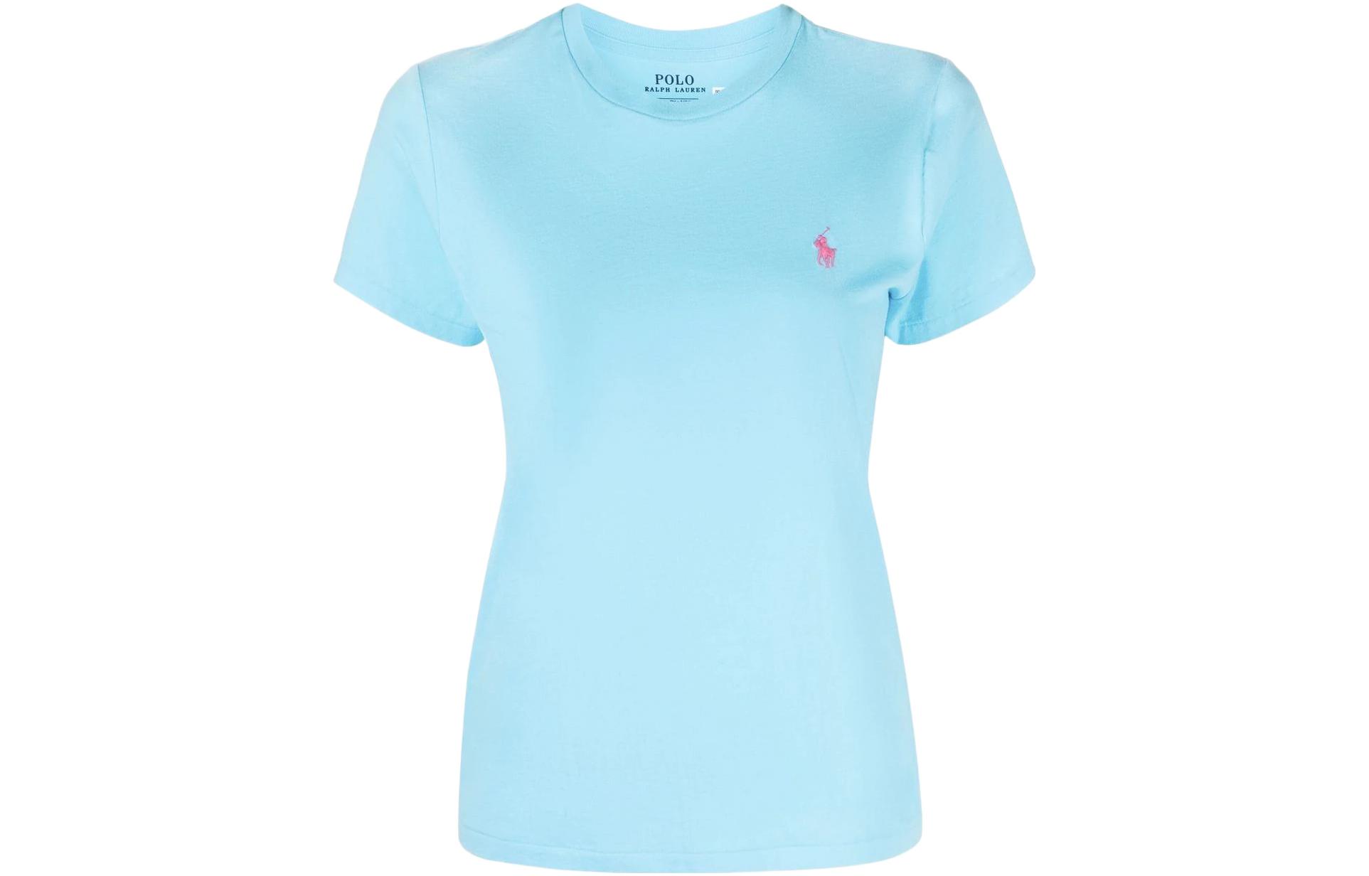 Polo Ralph Lauren Женская футболка светло-голубого цвета
Polo Ralph Lauren Женская футболка светло-голубого цвета