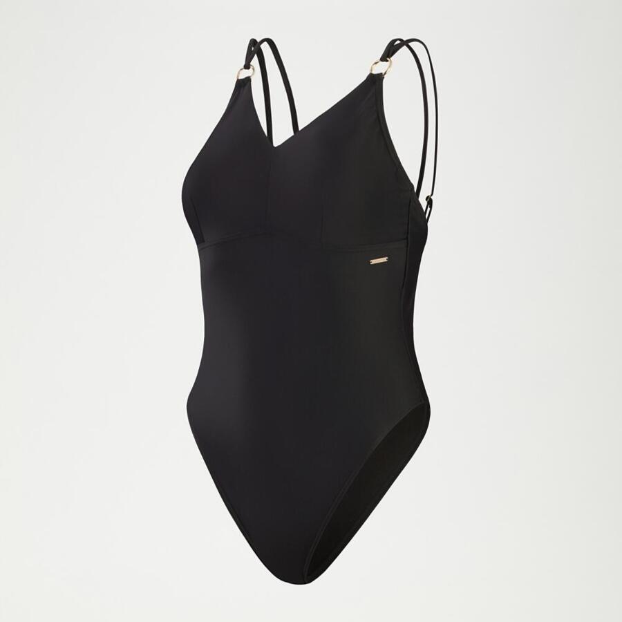 Утягивающий купальник Speedo с бретельками – черный – размер 42
Утягивающий купальник Speedo с бретельками – черный – размер 42