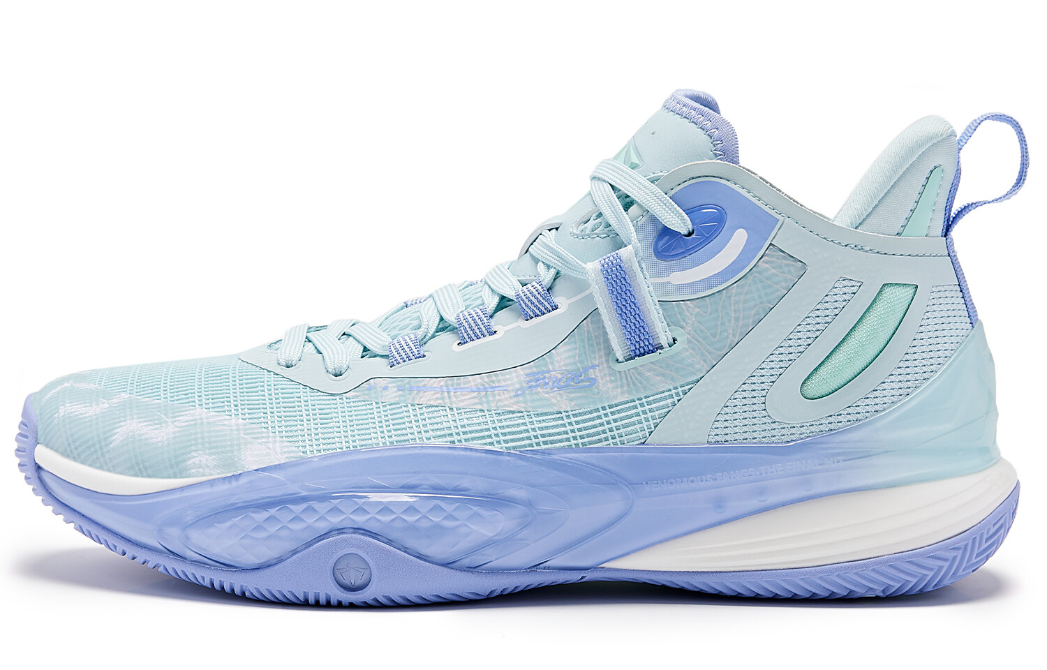 Баскетбольные кроссовки Poisonous Fangs Lite для мужчин с низким верхом розового и синего цветов/астрового цвета Qiaodan
Баскетбольные кроссовки Poisonous Fangs Lite для мужчин с низким верхом розового и синего цветов/астрового цвета Qiaodan