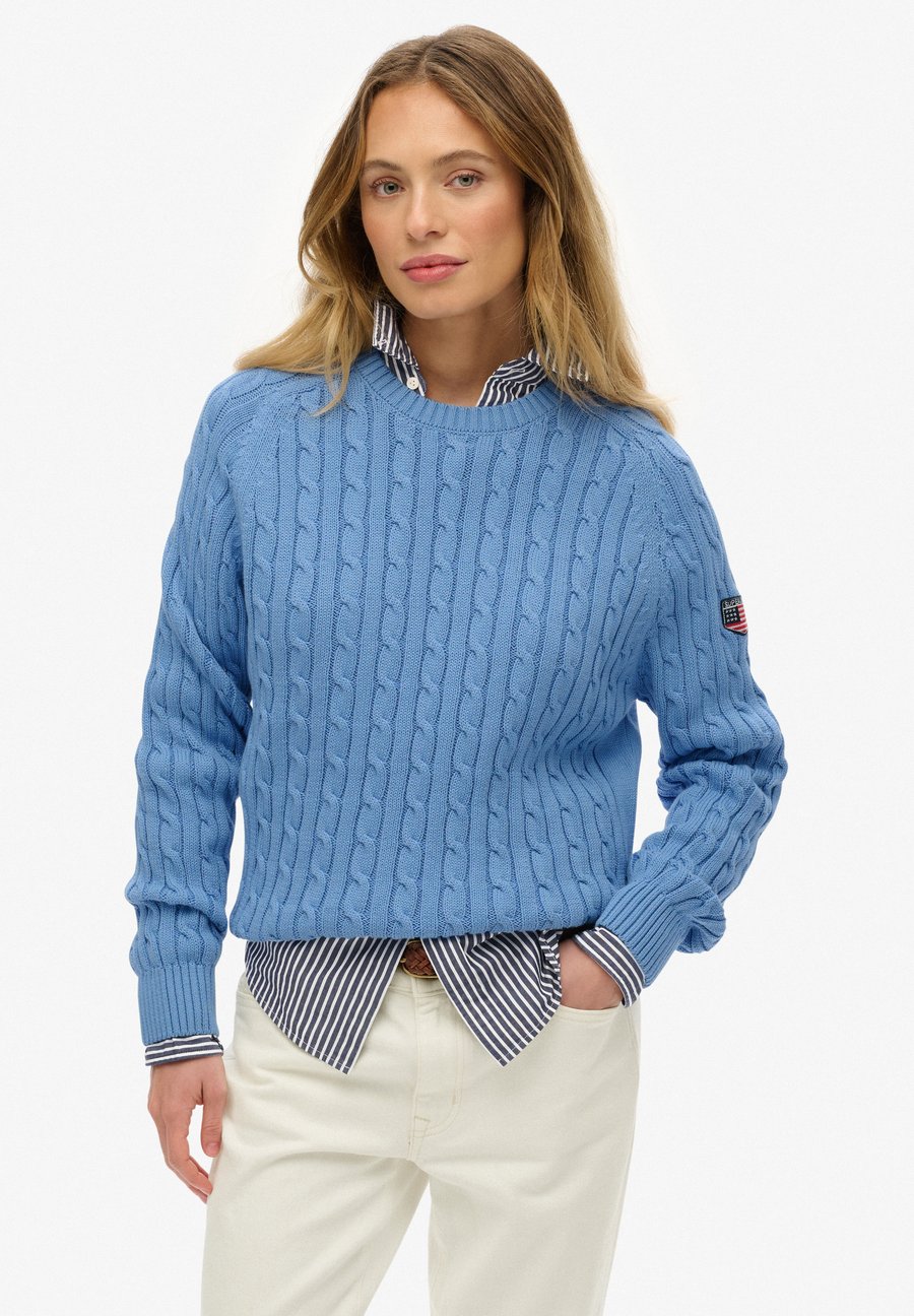Джемпер Superdry & Co Jumper, Hydrangea Blue/Blue
Джемпер Superdry & Co Jumper, Hydrangea Blue/Blue