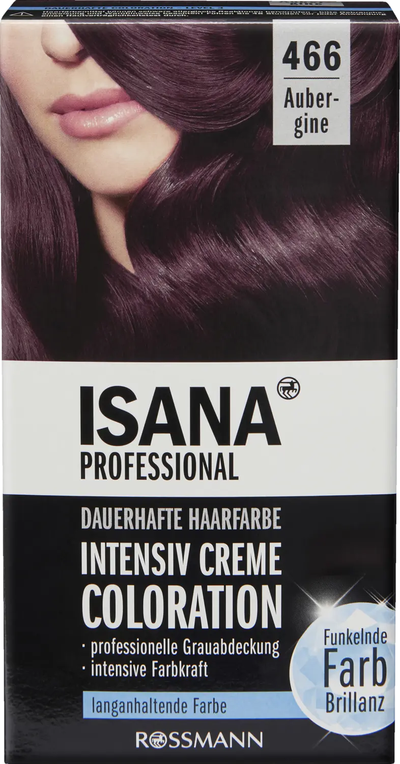 Краска для волос ISANA PROFESSIONAL Intensiv Creme Coloration 466 Aubergine
Краска для волос ISANA PROFESSIONAL Intensiv Creme Coloration 466 Aubergine