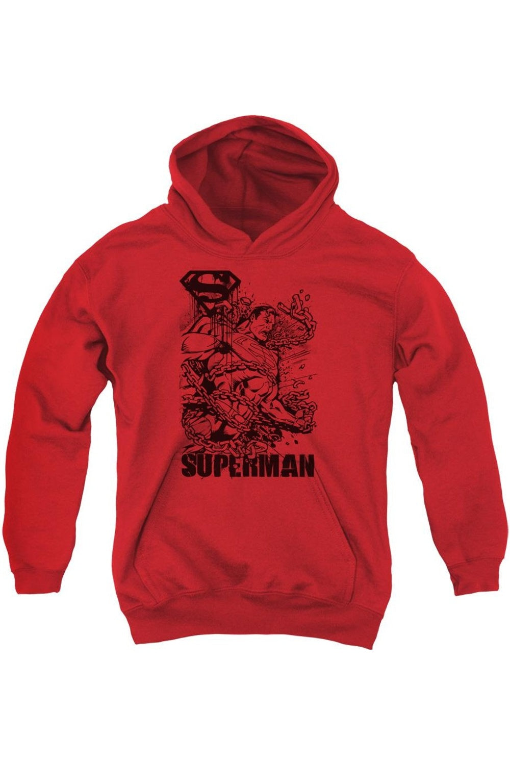 Супермен Разрывающий Оковы молодежная толстовка с капюшоном Gildan, красный
Супермен Разрывающий Оковы молодежная толстовка с капюшоном Gildan, красный
