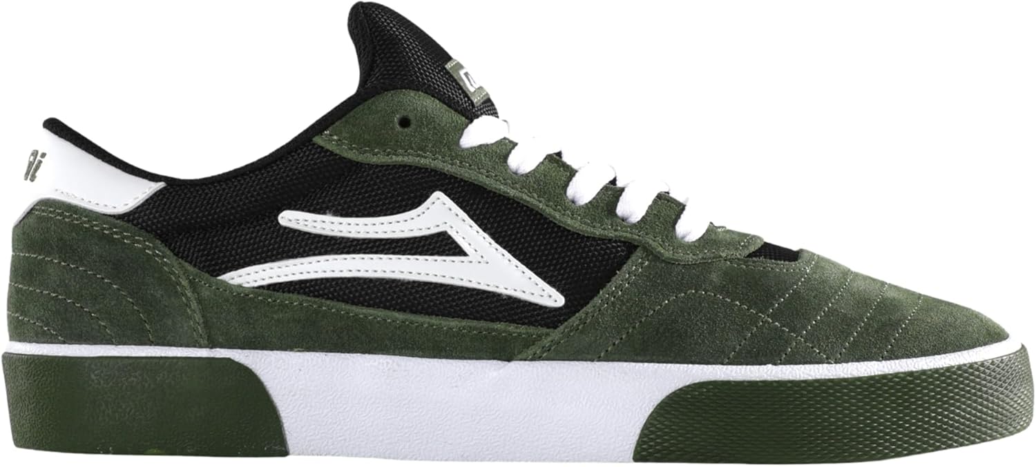 Мужские низкие кеды для скейтбординга Lakai Cambridge, белый/черный/зеленый
Мужские низкие кеды для скейтбординга Lakai Cambridge, белый/черный/зеленый