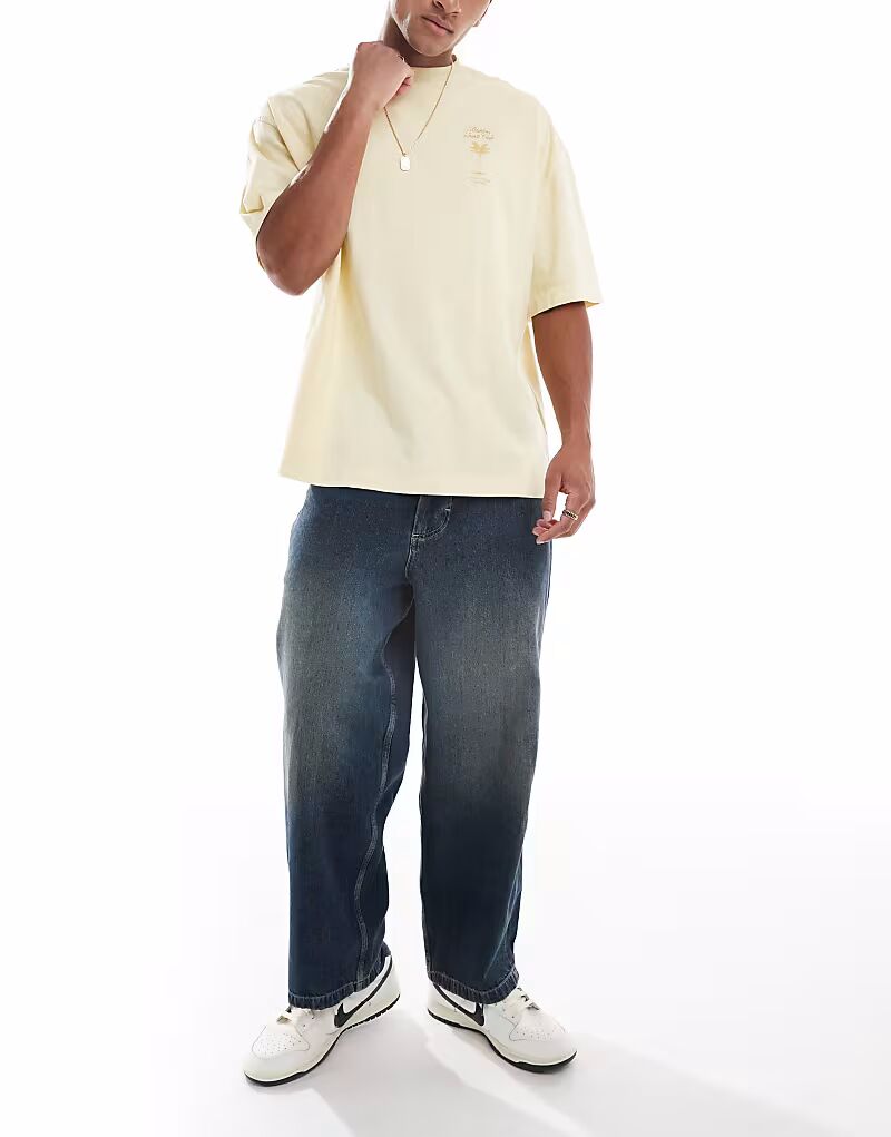 Джинсы-мешковатые Superdry Cult 90-х темно-синего цвета с эффектом грязной стирки
Джинсы-мешковатые Superdry Cult 90-х темно-синего цвета с эффектом грязной стирки