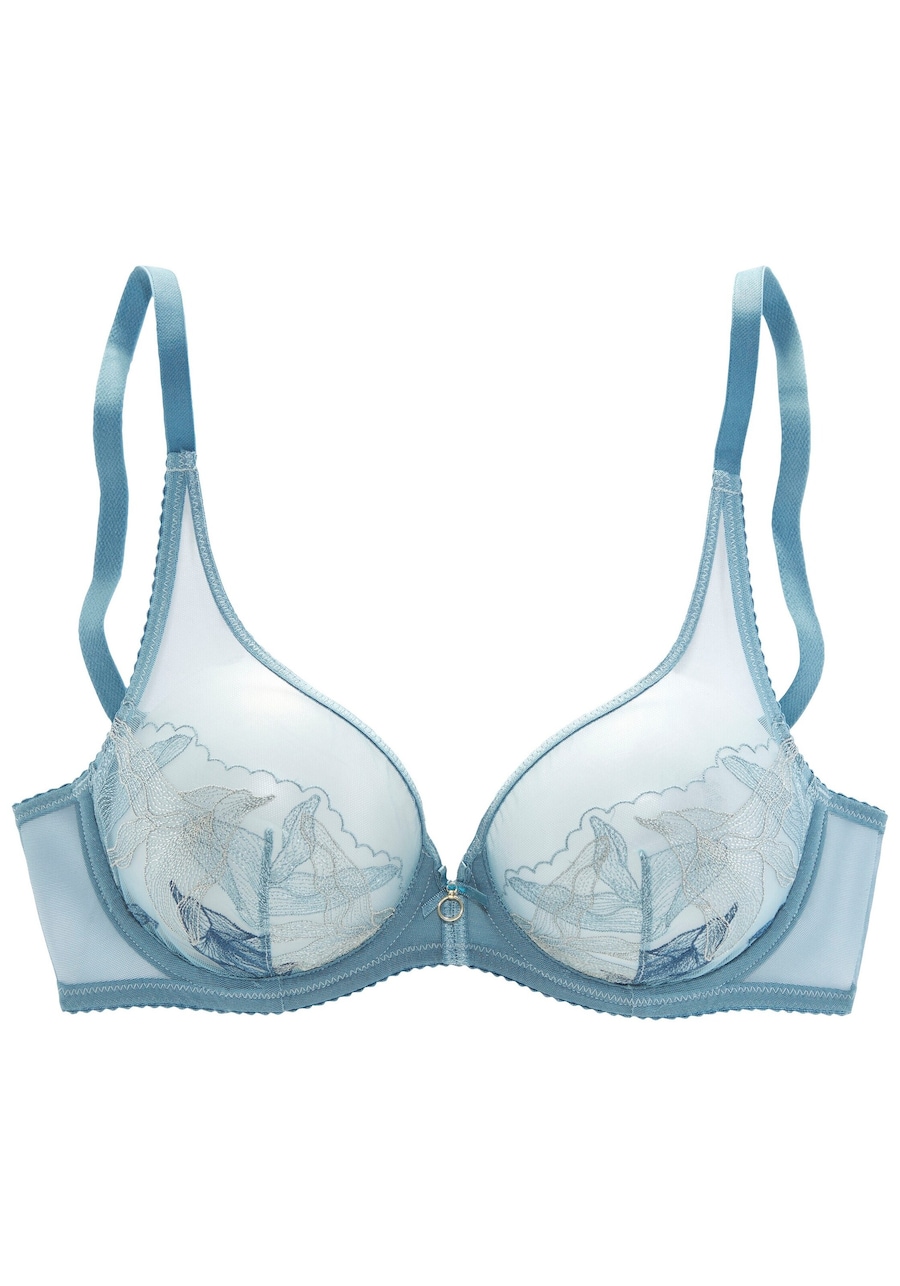 Бюстгальтер LASCANA, синий
Бюстгальтер LASCANA, синий