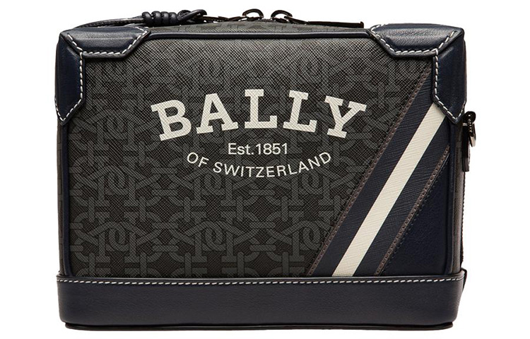 Хлопковая сумка-бокс с кожаными вставками, наплечная сумка, сумка через плечо Мужская Морской синий BALLY
Хлопковая сумка-бокс с кожаными вставками, наплечная сумка, сумка через плечо Мужская Морской синий BALLY