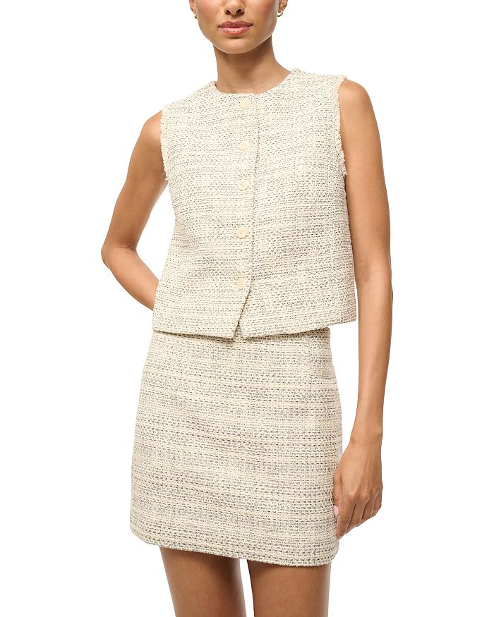 Жилет из твида «Вероника» STAUD, слоновая кость/кремовый, Бежевый, Жилет из твида «Вероника» STAUD, слоновая кость/кремовый
Жилет из твида «Вероника» STAUD, слоновая кость/кремовый, Бежевый, Жилет из твида «Вероника» STAUD, слоновая кость/кремовый