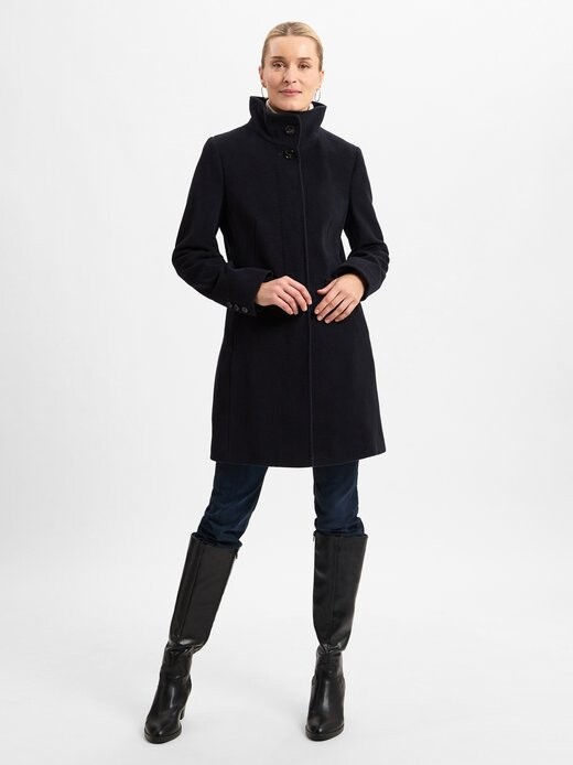 Шерстяное пальто с содержанием кашемира Gil Bret, синий
Шерстяное пальто с содержанием кашемира Gil Bret, синий