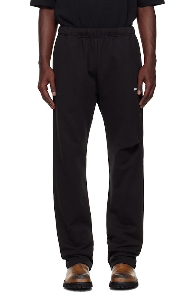 Широкие спортивные брюки с логотипом We11Done, черный
Широкие спортивные брюки с логотипом We11Done, черный