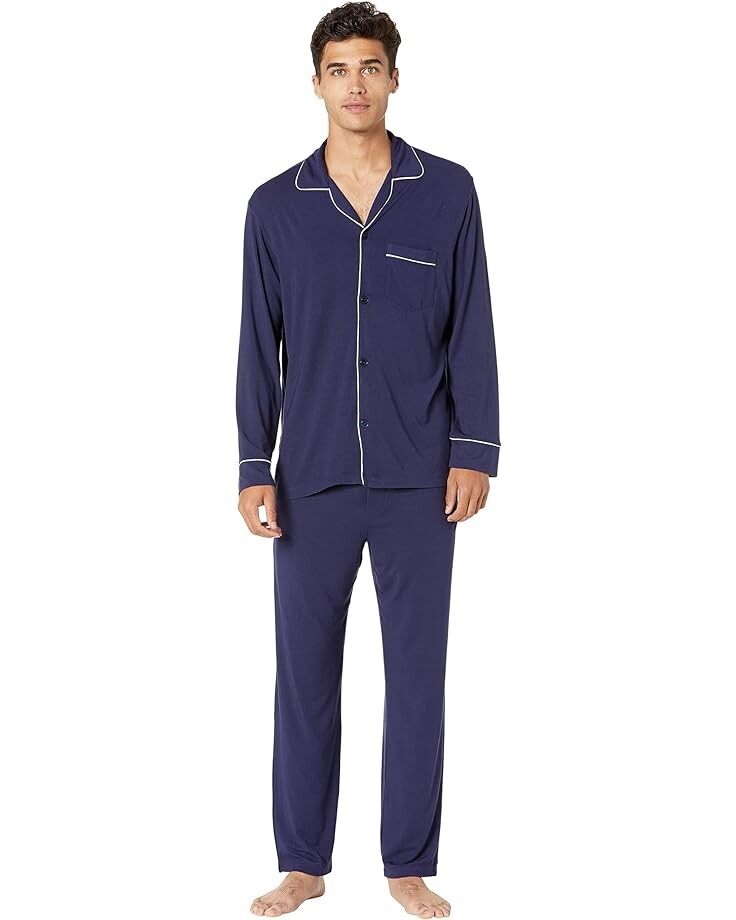 Пижама Eberjey William - The, цвет True Navy/Ivory
Пижама Eberjey William - The, цвет True Navy/Ivory