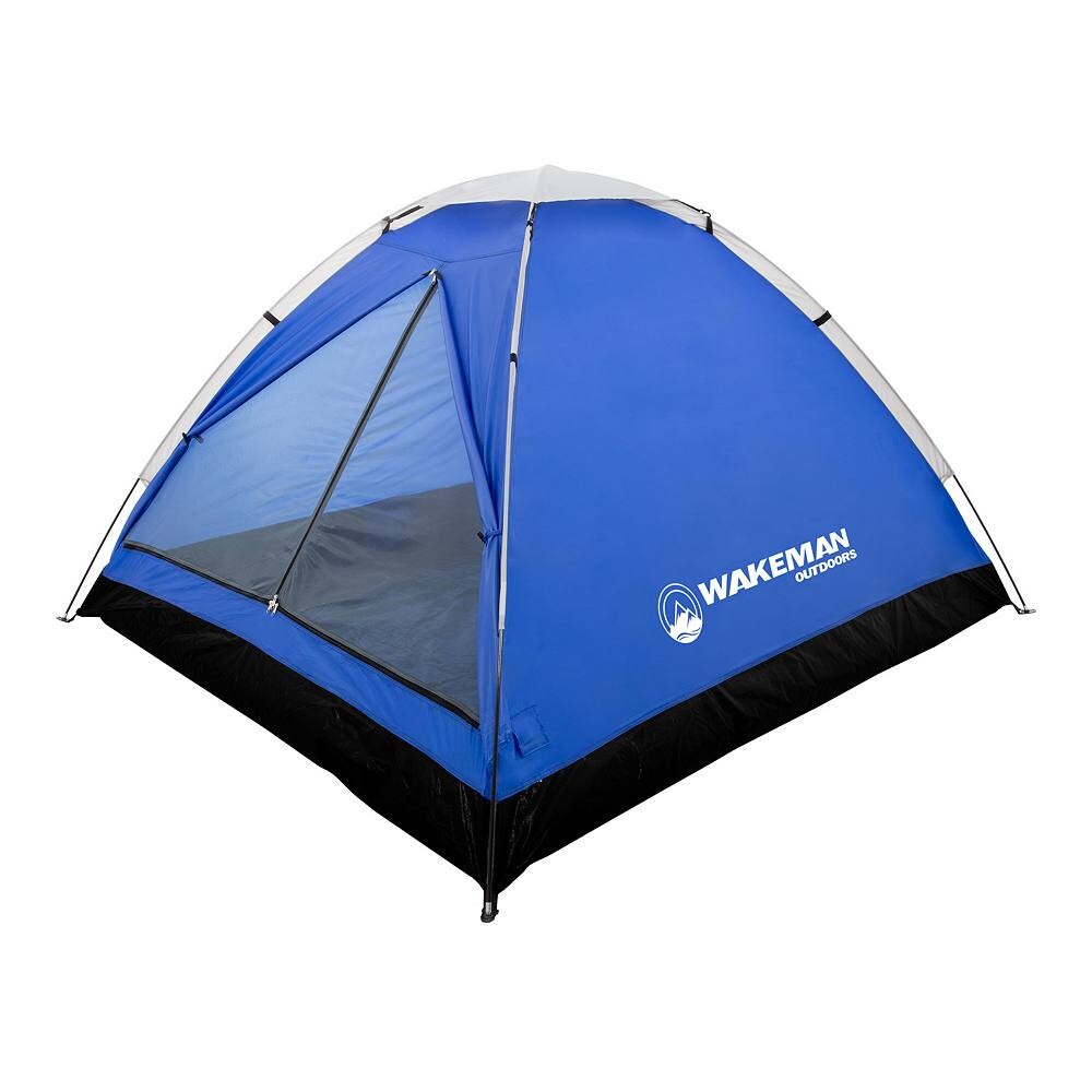 Водонепроницаемая походная палатка Wakeman Outdoors на 2 человека с дождевиком и сумкой для переноски, синий
Водонепроницаемая походная палатка Wakeman Outdoors на 2 человека с дождевиком и сумкой для переноски, синий