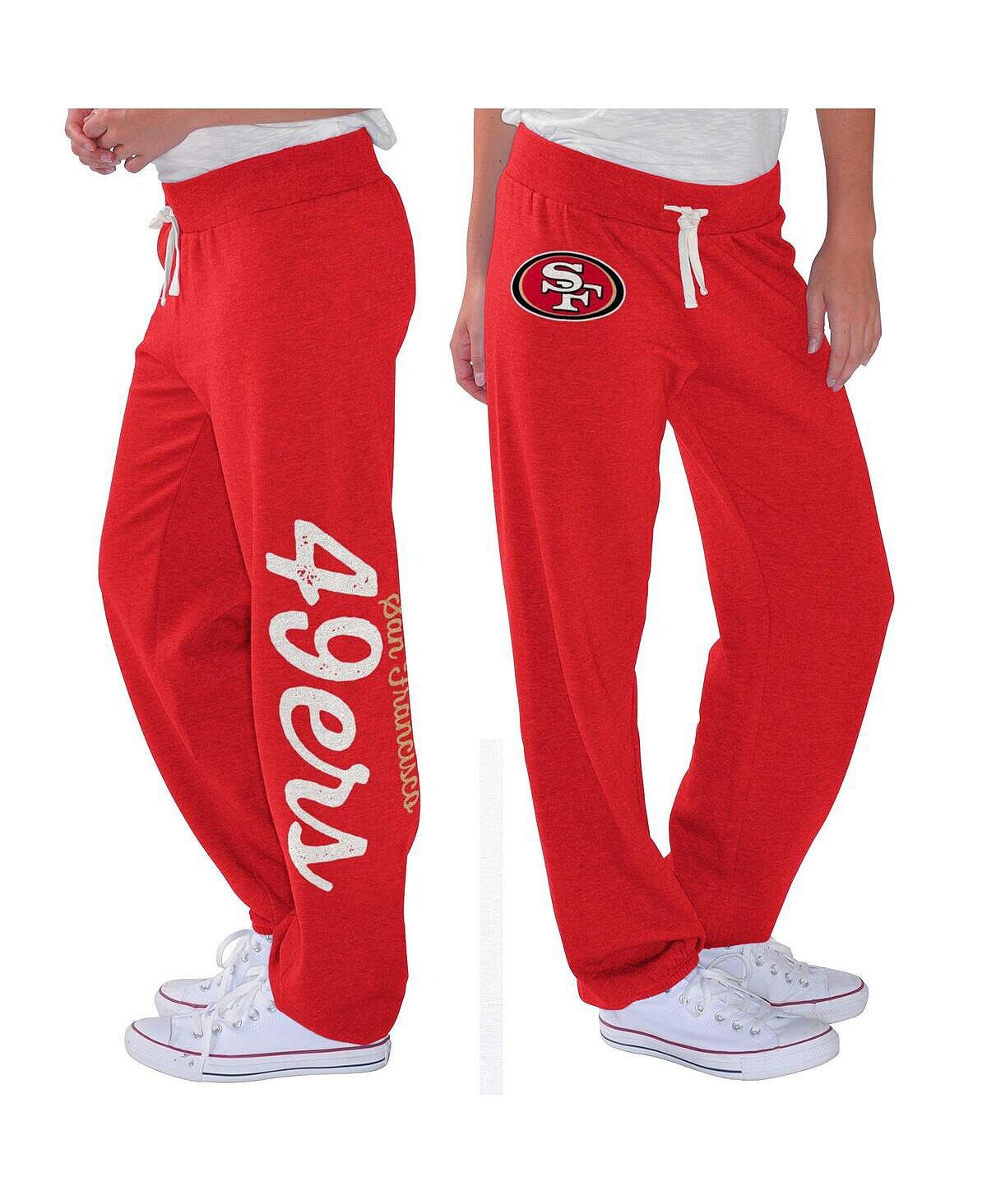Женские флисовые брюки Scarlet San Francisco 49ers Scrimmage G-III 4Her by Carl Banks
Женские флисовые брюки Scarlet San Francisco 49ers Scrimmage G-III 4Her by Carl Banks