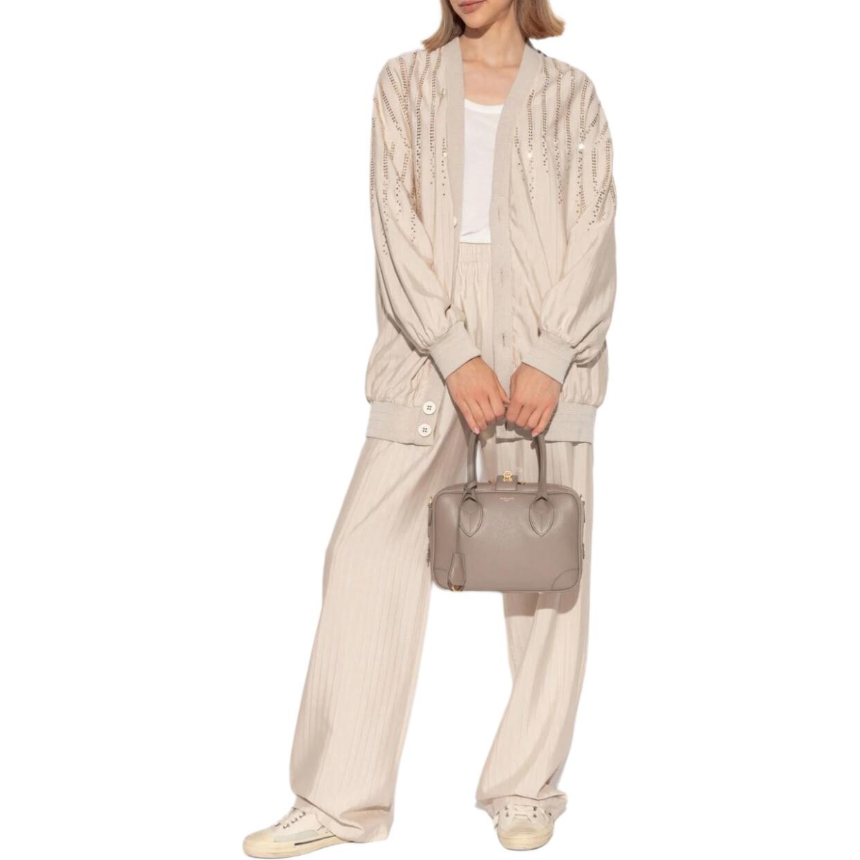 Брюки женские Golden Goose повседневные, светло-бежевый
Брюки женские Golden Goose повседневные, светло-бежевый