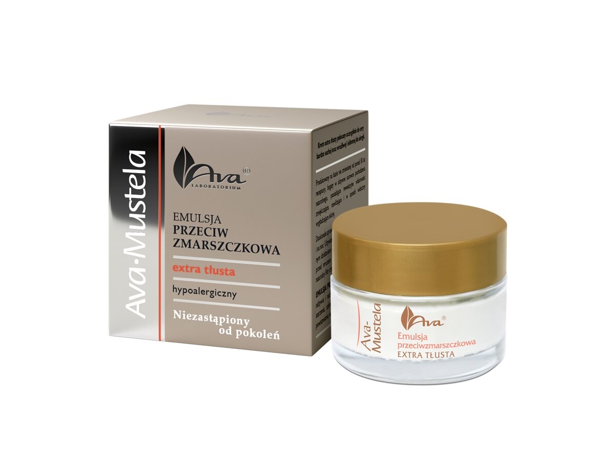 AVA, Mustela, особо жирная эмульсия против морщин, 50 мл
AVA, Mustela, особо жирная эмульсия против морщин, 50 мл