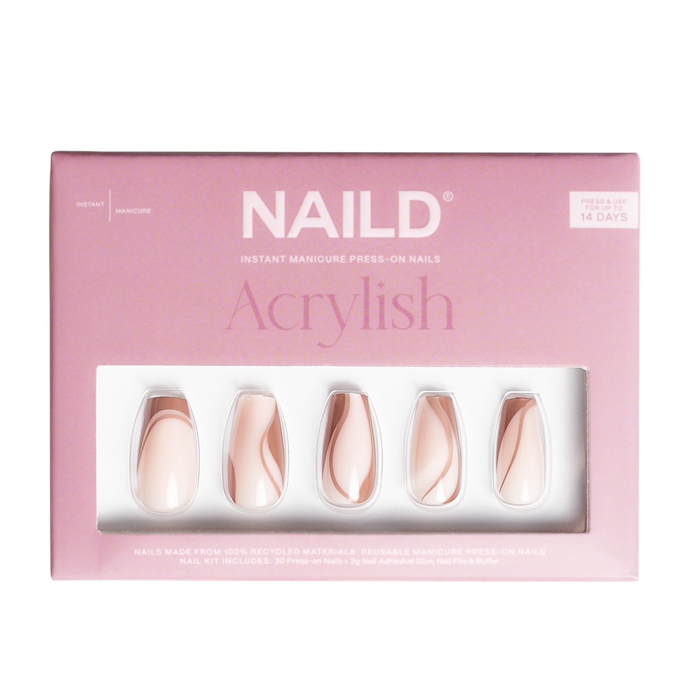 Искусственные ногти brown swirl acrylish (long) Naild, количество 1 шт.
Искусственные ногти brown swirl acrylish (long) Naild, количество 1 шт.