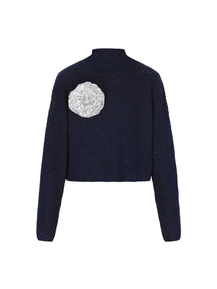 DreiMaster Женский свитер темно-синего цвета
DreiMaster Женский свитер темно-синего цвета