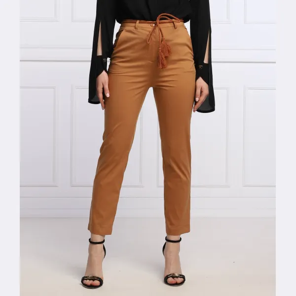 Брюки узкого кроя Patrizia Pepe, коричневый
Брюки узкого кроя Patrizia Pepe, коричневый
