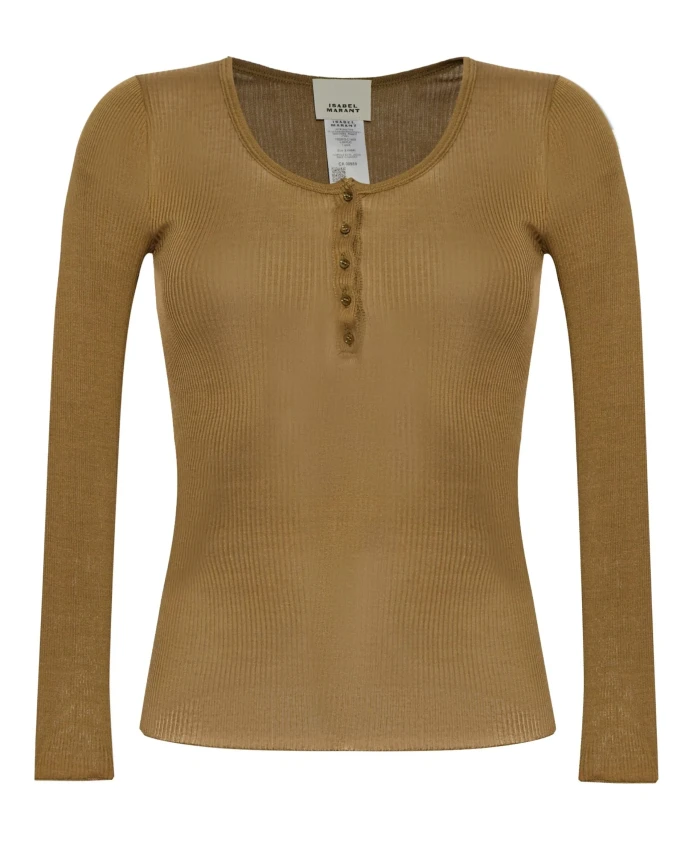 Футболка цвета хаки с ламилловым рисунком Isabel Marant, зеленый
Футболка цвета хаки с ламилловым рисунком Isabel Marant, зеленый