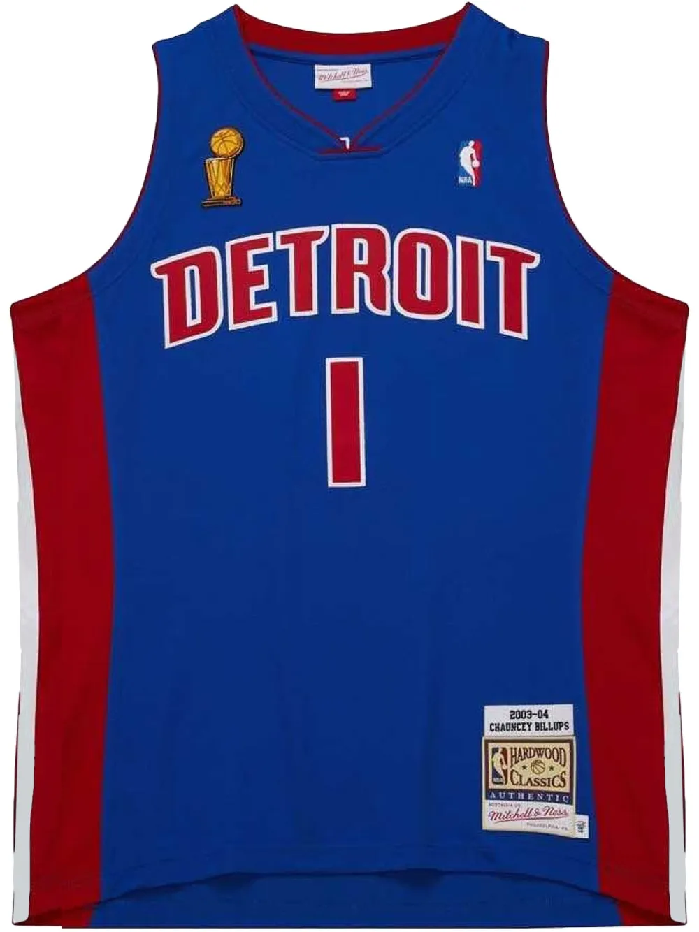 Топ NBA Finals Chauncey Billups Detroit Pistons из джерси (2003-04 годы) Mitchell & Ness, синий
Топ NBA Finals Chauncey Billups Detroit Pistons из джерси (2003-04 годы) Mitchell & Ness, синий