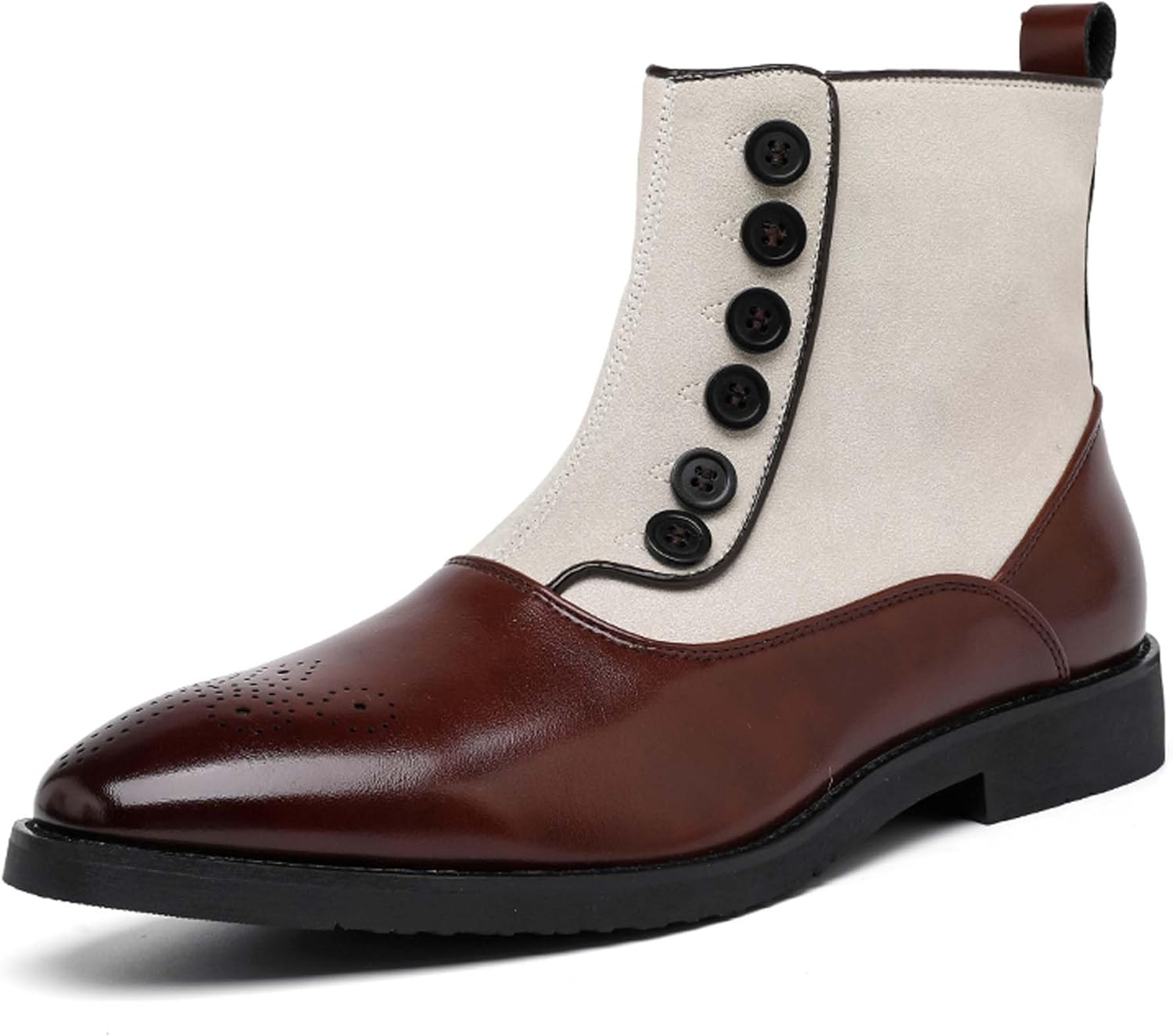 Мужские ботинки челси в городском стиле, модные, деловые, повседневные, формальные, остроносые, замшевые, высокие, оксфордские, для офиса, конференций, униформы, банкетов, костюмов, деловые, кожаные Generic, белый/коричневый
Мужские ботинки челси в городском стиле, модные, деловые, повседневные, формальные, остроносые, замшевые, высокие, оксфордские, для офиса, конференций, униформы, банкетов, костюмов, деловые, кожаные Generic, белый/коричневый