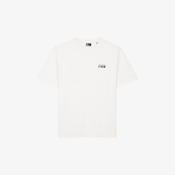 Футболка свободного кроя из хлопка с логотипом. The Kooples, экрю
Футболка свободного кроя из хлопка с логотипом. The Kooples, экрю