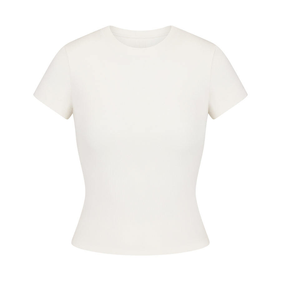Футболка SKIMS Cotton Rib, цвет Marble
Футболка SKIMS Cotton Rib, цвет Marble