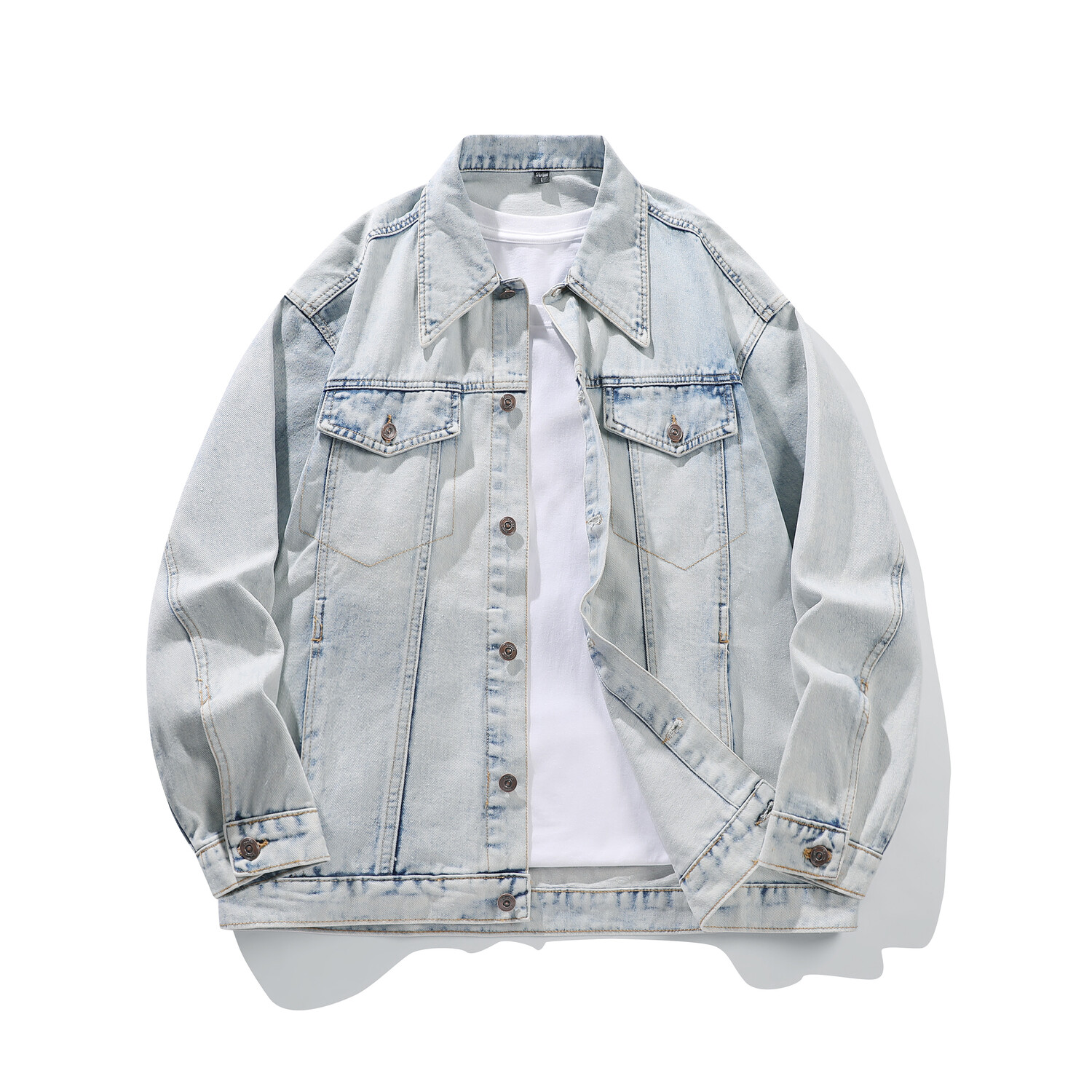 Джинсовая куртка унисекс Fcb Arcelona, белый/синий
Джинсовая куртка унисекс Fcb Arcelona, белый/синий