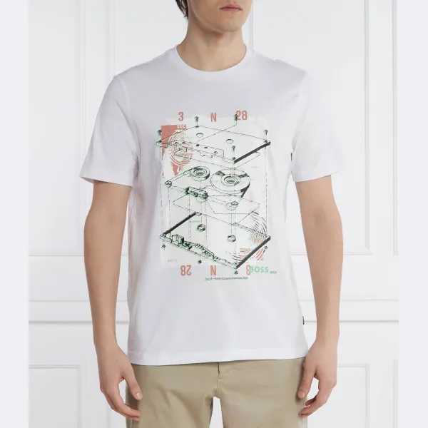 Футболка te_cassette стандартного кроя Boss, белый
Футболка te_cassette стандартного кроя Boss, белый
