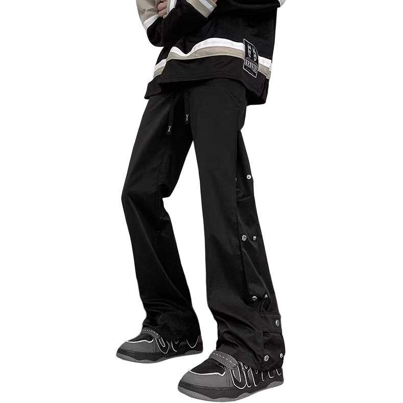 ZONEiD Повседневные брюки унисекс, Черный 
ZONEiD Повседневные брюки унисекс, Черный