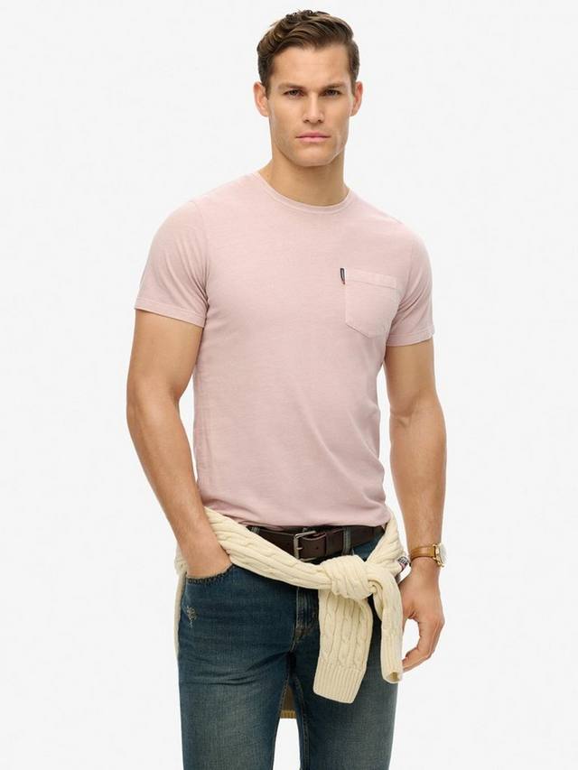 Классическая хлопковая футболка с карманом Superdry, Washed Dusky Pink
Классическая хлопковая футболка с карманом Superdry, Washed Dusky Pink