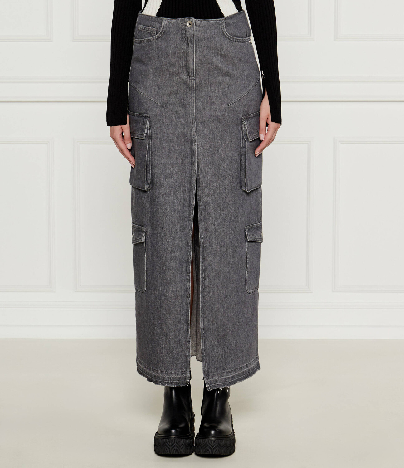 Юбка Patrizia Pepe, серый
Юбка Patrizia Pepe, серый