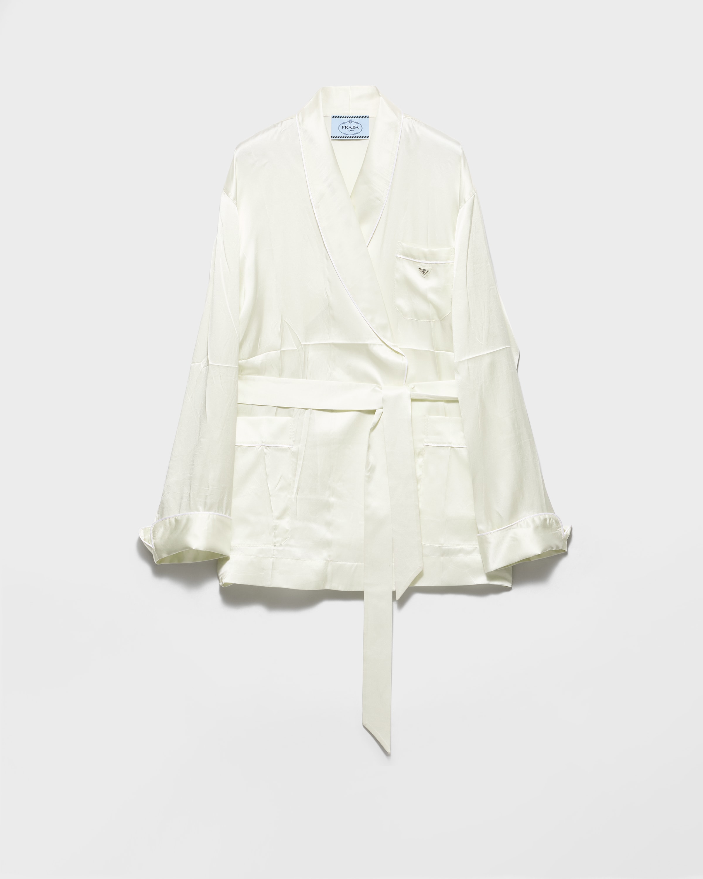 Шелковый халат Prada, аква
Шелковый халат Prada, аква