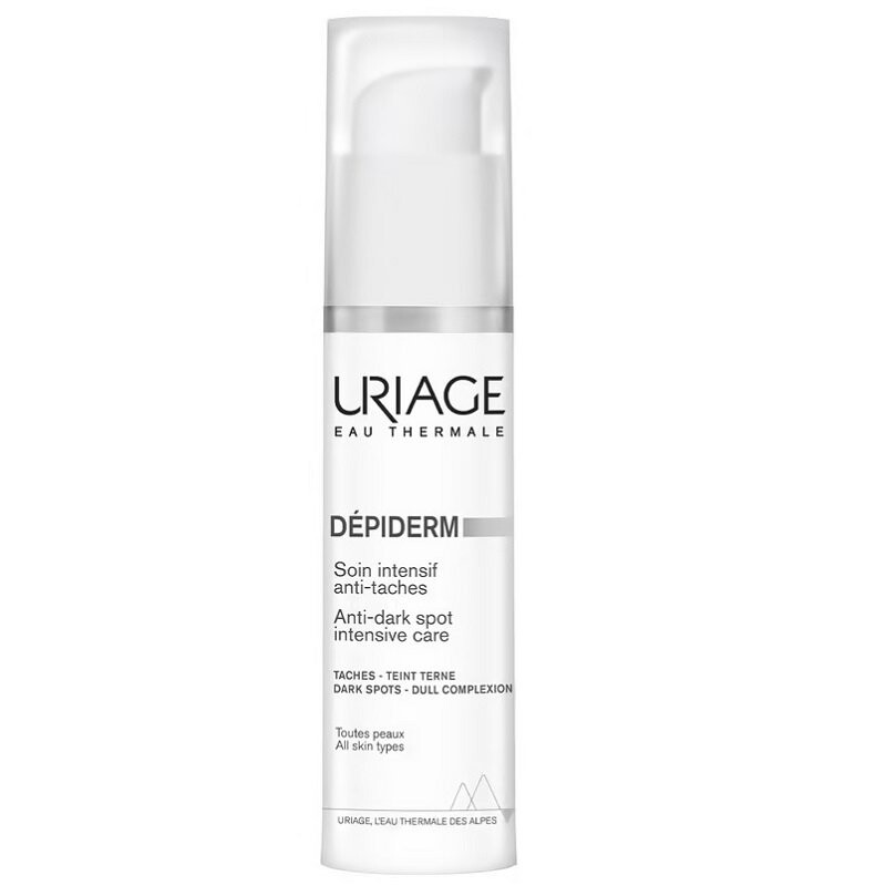 Uriage, Depiderm, Интенсивный уход против темных пятен, интенсивное лечение против обесцвечивания, 30 мл
Uriage, Depiderm, Интенсивный уход против темных пятен, интенсивное лечение против обесцвечивания, 30 мл