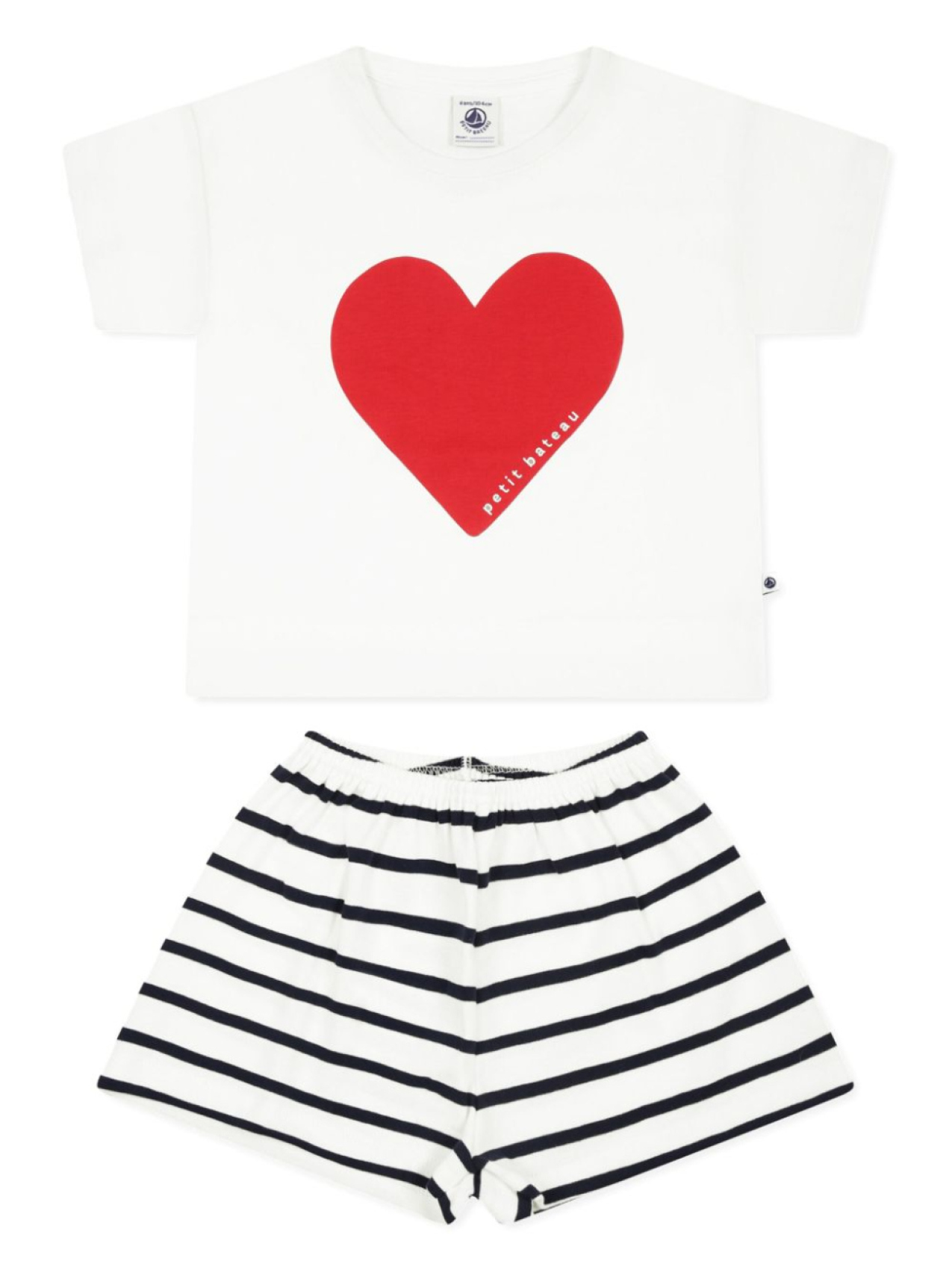 Petit Bateau пижама с принтом, белый
Petit Bateau пижама с принтом, белый