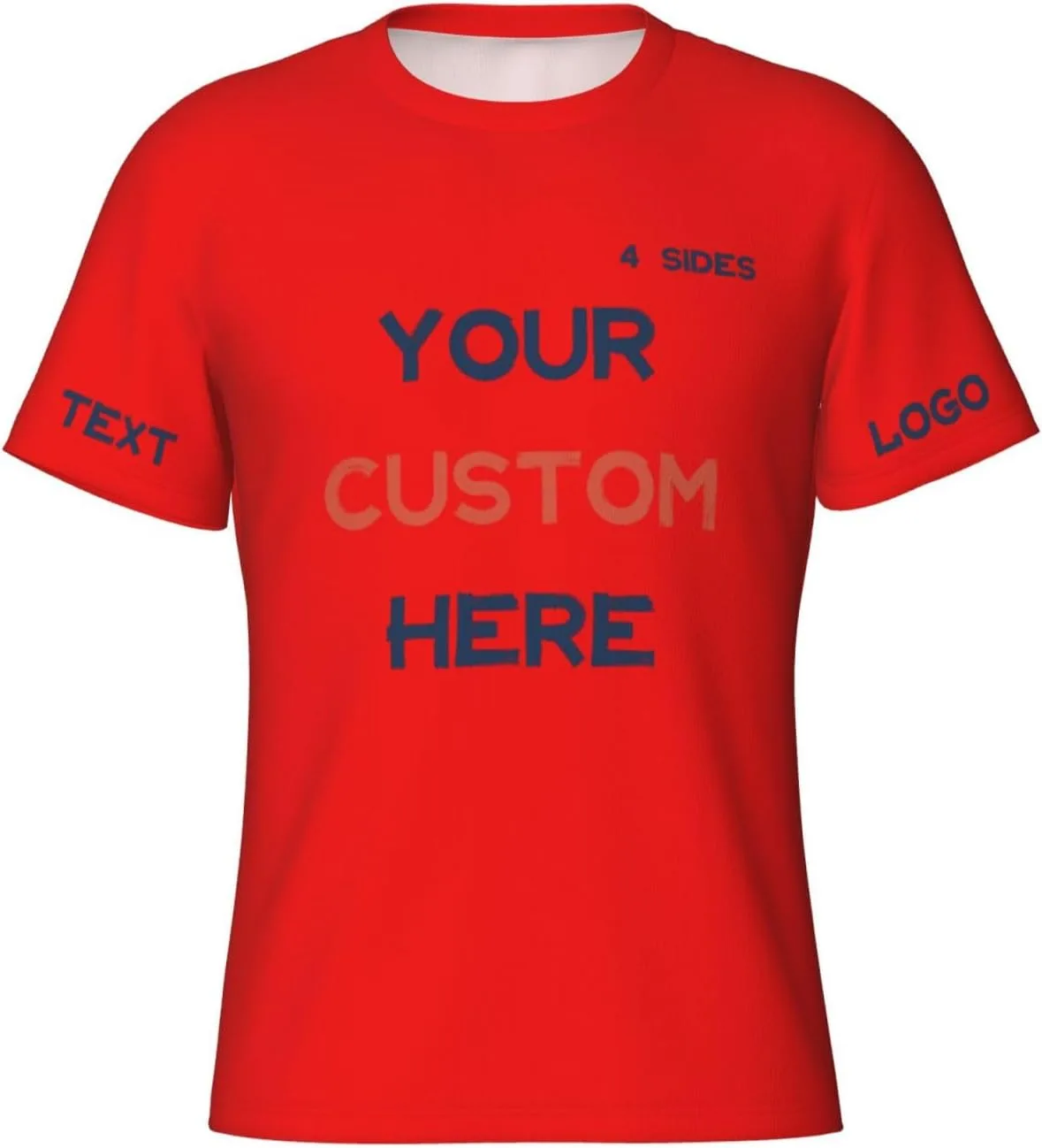 Футболка Custom с принтом на 4 сторонах
Футболка Custom с принтом на 4 сторонах