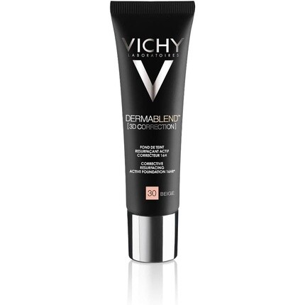 Vichy Dermablend 3D Корректирующий солнцезащитный крем 30мл
Vichy Dermablend 3D Корректирующий солнцезащитный крем 30мл